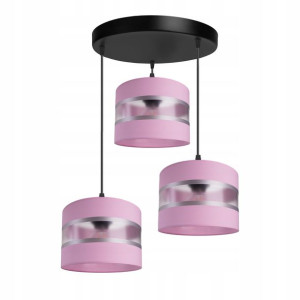 LAMPA WISZĄCA ZWIS żyrandol sufiowa Abażur 3xE27