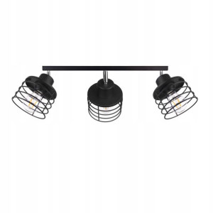 Lampa Plafon Żyrandol Regulowana Belka Sprężyna