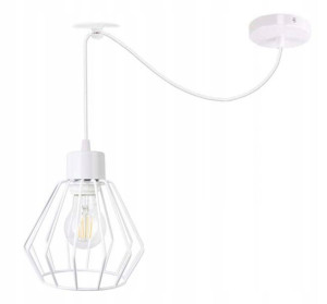 LAMPA sufitowa wisząca ZWIS Loft E27 PAJĄK BRYLANT
