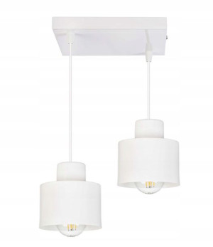 LAMPA sufitowa WISZĄCA ZWIS żyrandol metal KUBEK