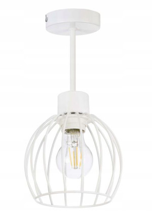 LAMPA WISZĄCA stała żyrandol sufit loft drut KULA