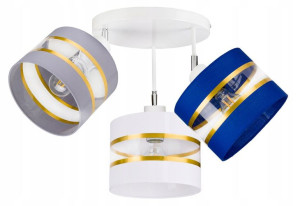 LAMPA plafon ruchomy żyrandol sufitowa ABAŻUR 20cm