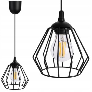LAMPA WISZĄCA żyrandol sufitowa LOFT regulacja