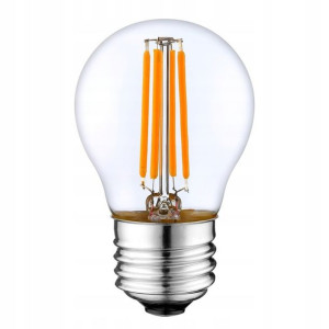 Żarówka E27 Led Filament 4w Ciepła Edison 480lm Hq