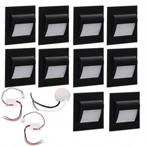 ZESTAW 10x Oprawa schodowa LED +2czujki + zasilacz