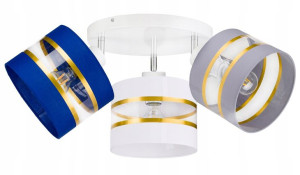 LAMPA plafon ruchomy żyrandol sufitowa ABAŻUR 20cm