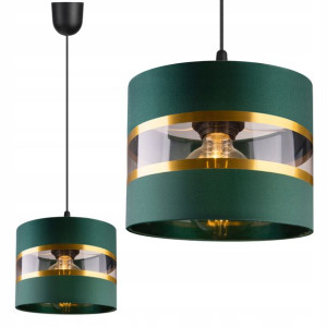LAMPA WISZĄCA ZWIS żyrandol sufiowa Abażur 1xE27