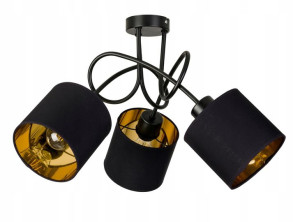 Lampa SUFITOWA żyrandol wisząca LOFT plafon abażur