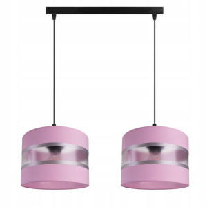 LAMPA WISZĄCA ZWIS żyrandol sufiowa Abażur 2xE27