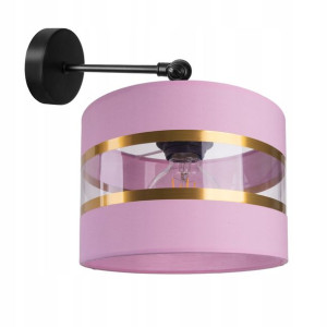 LAMPA KINKIET ścienny regulowany LOFT ABAŻUR 20cm