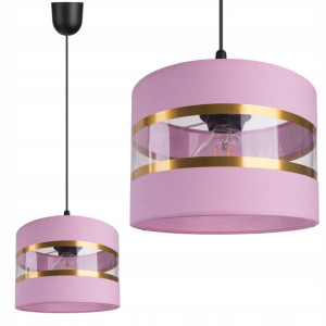 Lampa Wisząca Sufitowa Żyrandol Abażur Nowoczesna