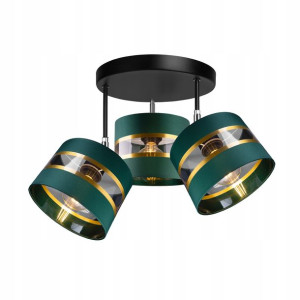 LAMPA plafon ruchomy żyrandol sufitowa ABAŻUR 20cm