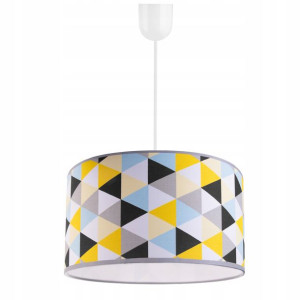Lampa Wisząca Sufitowa Żyrandol Abażur Nowoczesna