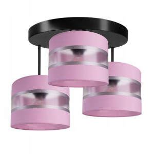 LAMPA plafon żyrandol sufitowa ABAŻUR 20cm