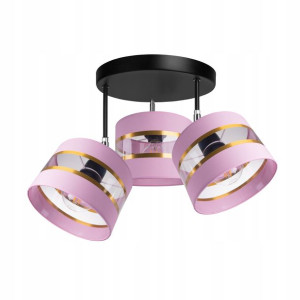 LAMPA plafon ruchomy żyrandol sufitowa ABAŻUR 20cm