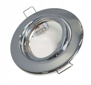 Oprawa Halogenowa Led Sufitowa Ruchoma Chrom Gu10