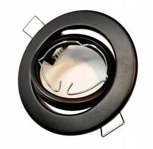 Oprawa Halogenowa Led Sufitowa Ruchoma Czarna Gu10
