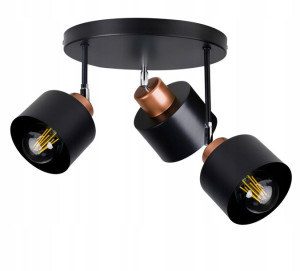 Lampa Wisząca Sufitowa Żyrandol Plafon Led Loft