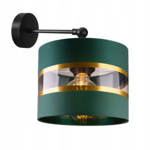 LAMPA KINKIET ścienny regulowany LOFT ABAŻUR 20cm