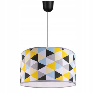 Lampa Wisząca Sufitowa Żyrandol Abażur Nowoczesna