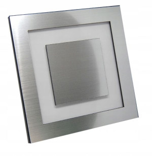 Oprawa schodowa LED SREBRNA fi60 230V 2W WW/CW kw