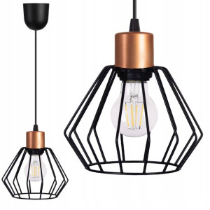 LAMPA WISZĄCA ZWIS żyrandol sufiowa loft BRYLANT
