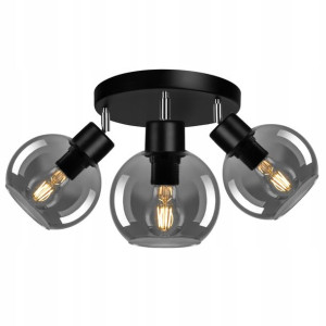 Lampa Wisząca Szklana Sufitowa Żyrandol Plafon Led