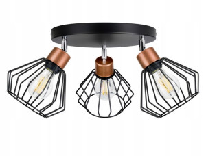 Lampa Wisząca Sufitowa Żyrandol Plafon Led Brylant