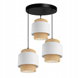 LAMPA WISZĄCA ZWIS żyrandol sufiowa Abażur BOHO