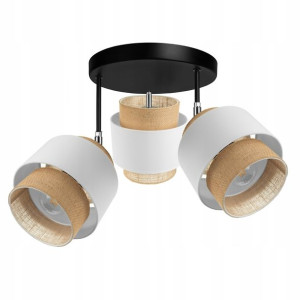 LAMPA plafon ruchomy żyrandol sufitowa ABAŻUR BOHO
