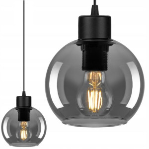 Lampa Wisząca Szklana Sufitowa Żyrandol Plafon Led