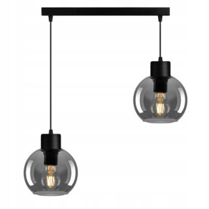 Lampa Wisząca Szklana Sufitowa Żyrandol Belka Led