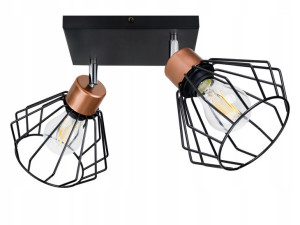 Lampa Wisząca Sufitowa Żyrandol Plafon Led Loft