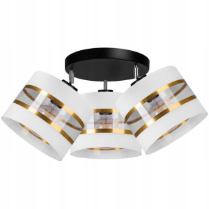 Lampa Wisząca Zwis Sufitowa Żyrandol Abażur Led