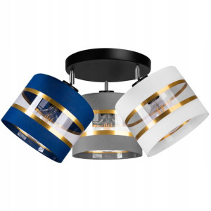 Lampa Wisząca Zwis Sufitowa Żyrandol Abażur Led