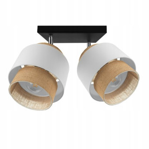 LAMPA plafon ruchomy żyrandol sufitowa ABAŻUR BOHO