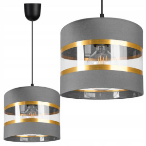 Lampa Wisząca Sufitowa Żyrandol Abażur Nowoczesna