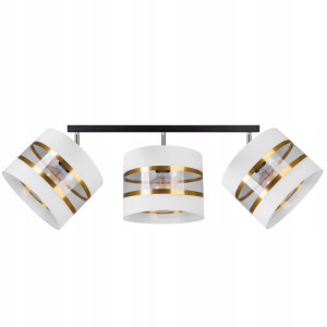 Lampa Wisząca Zwis Sufitowa Żyrandol Abażur Led