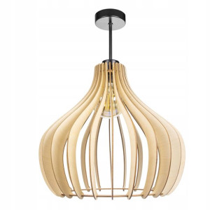 LAMPA WISZĄCA stała żyrandol sufitowa LOFT Drewno