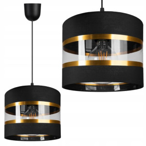 Lampa Wisząca Sufitowa Żyrandol Abażur Nowoczesna