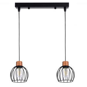 LAMPA WISZĄCA ZWIS żyrandol sufit loft drut KULA