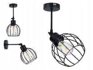 LAMPA WISZĄCA plafon żyrandol sufitowa LOFT KULA