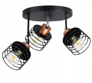 Lampa Sufitowa Plafon Żyrandol Wysoki Sprężyna
