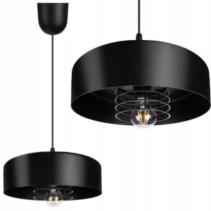Lampa Wisząca Sufitowa Żyrandol Plafon Loft Led