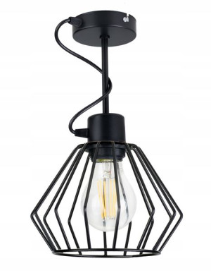 LAMPA WISZĄCA sufitowa ŻYRANDOL PLAFON loft drut