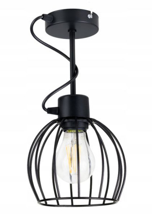 LAMPA WISZĄCA sufitowa ŻYRANDOL PLAFON loft drut