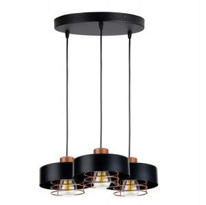 Lampa Wisząca Sufitowa Żyrandol Zwis Loft Kubek