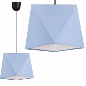 Lampa Wisząca Żyrandol Sufitowa Diament Abażur Led