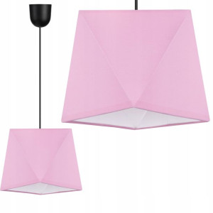 Lampa Wisząca Żyrandol Sufitowa Diament Abażur Led