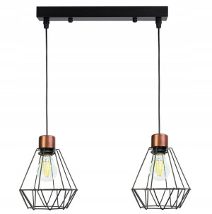 Lampa Wisząca Sufitowa Żyrandol Zwis Brylant Drut